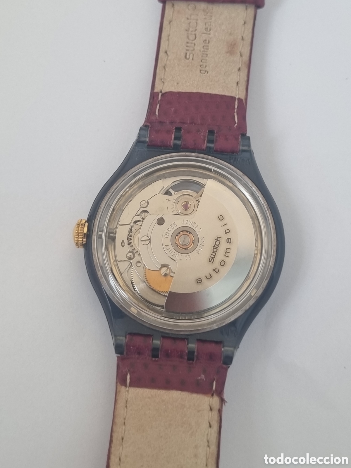 Relojes - Swatch: Reloj Swatch automatico 1993 V8V4A - Foto 8