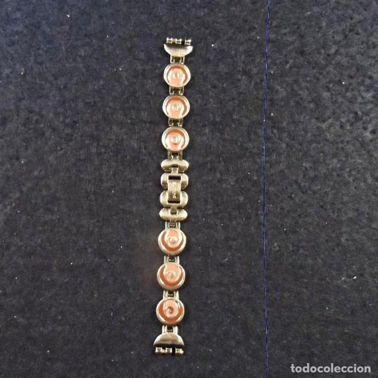 Uhren - Swatch: CORREA DE RELOJ SWATCH EN ACERO Y ESMALTE CIERRE. ANCHURA 14 - 15 MM