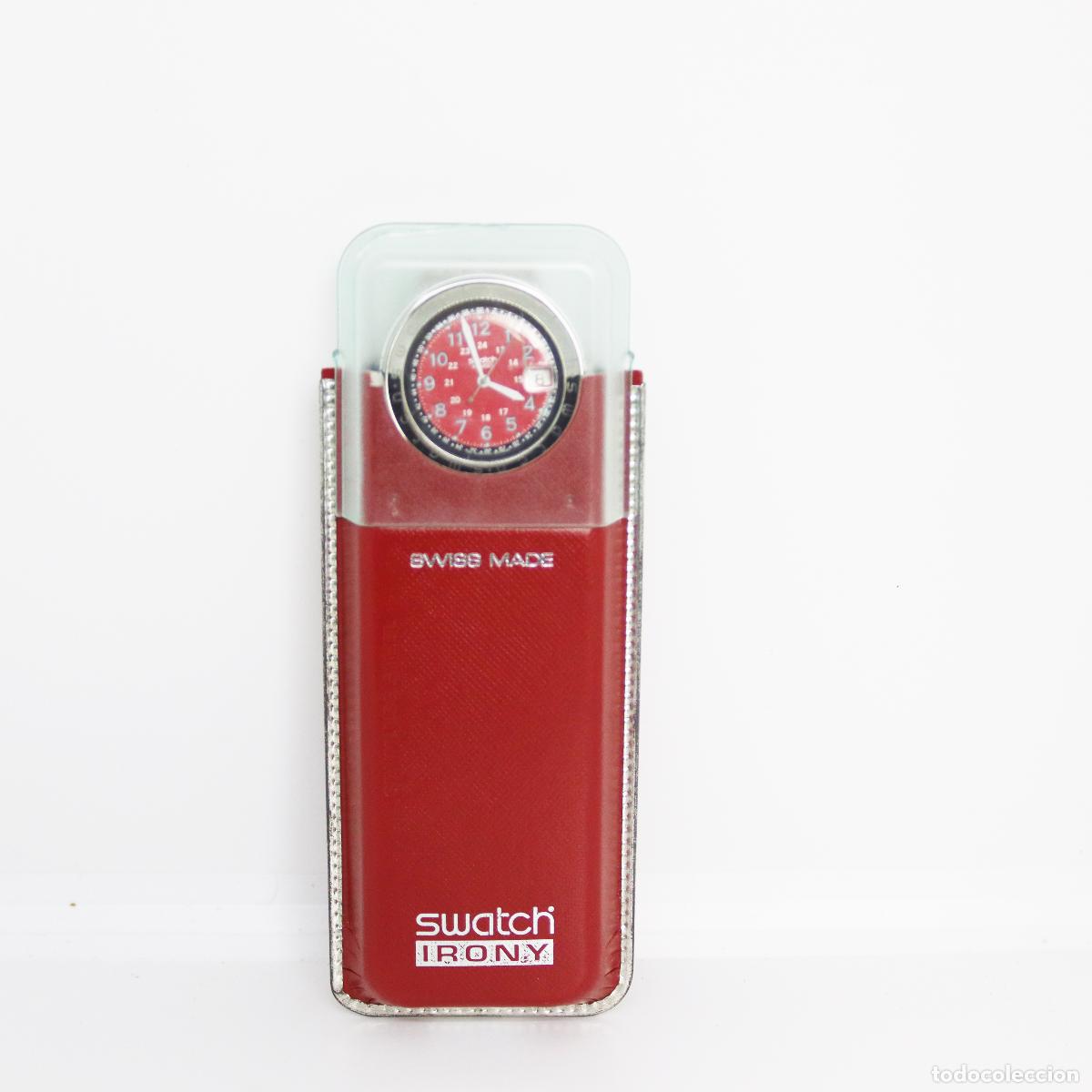Montres - Swatch: 1997 - SWATCH IRONY - HAPPY JOE RED - modelo YGS408C