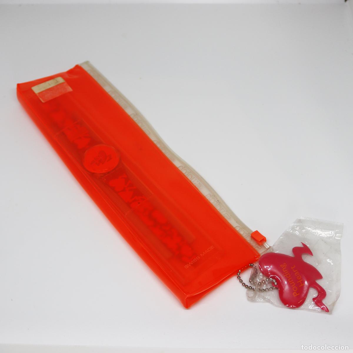 Montres - Swatch: 1997 - SWATCH THE CLUB - POUNDING HEART - modelo GK237