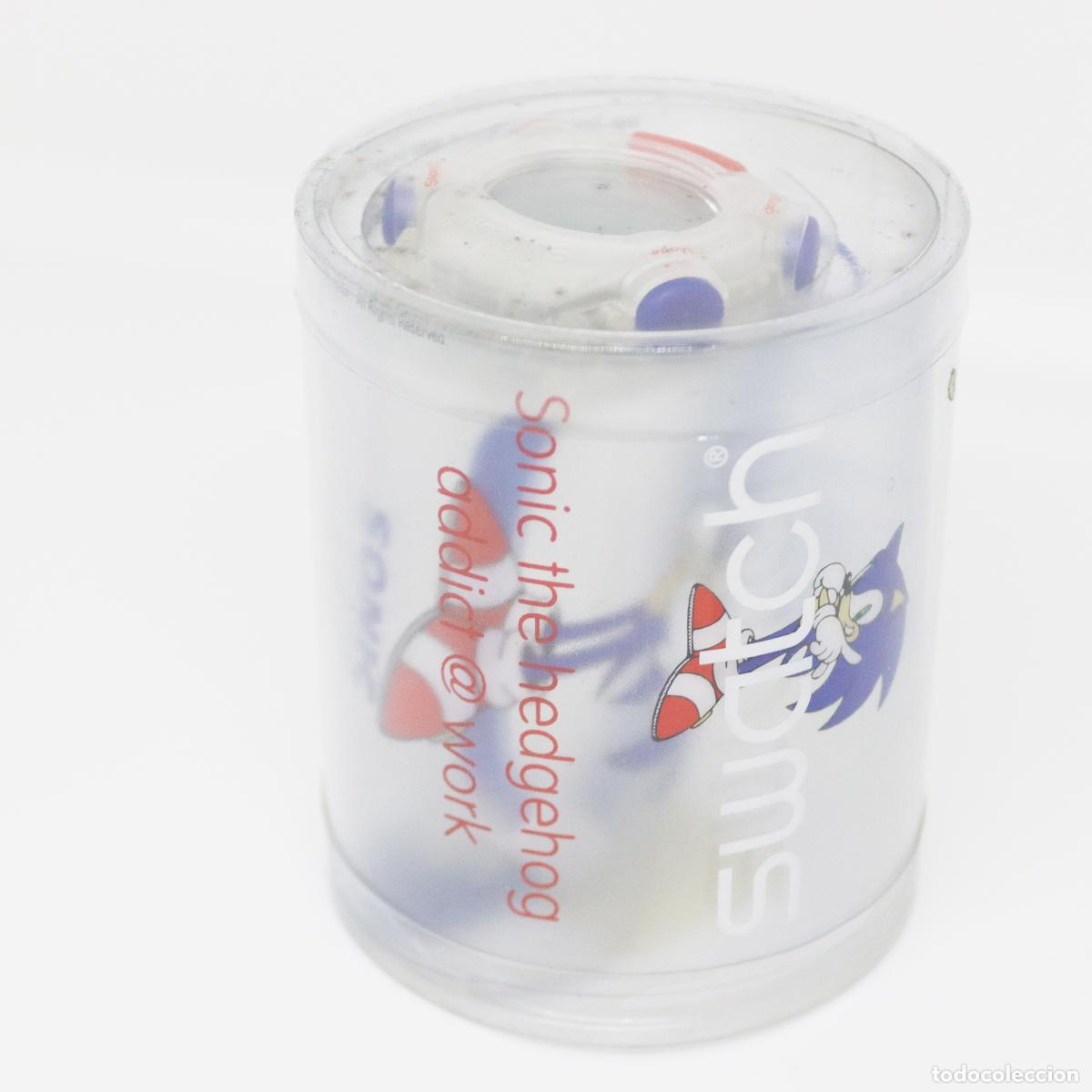 Montres - Swatch: 2000 - SWATCH THE CLUB - SONIC THE HEDGEHOG - modelo SQK101