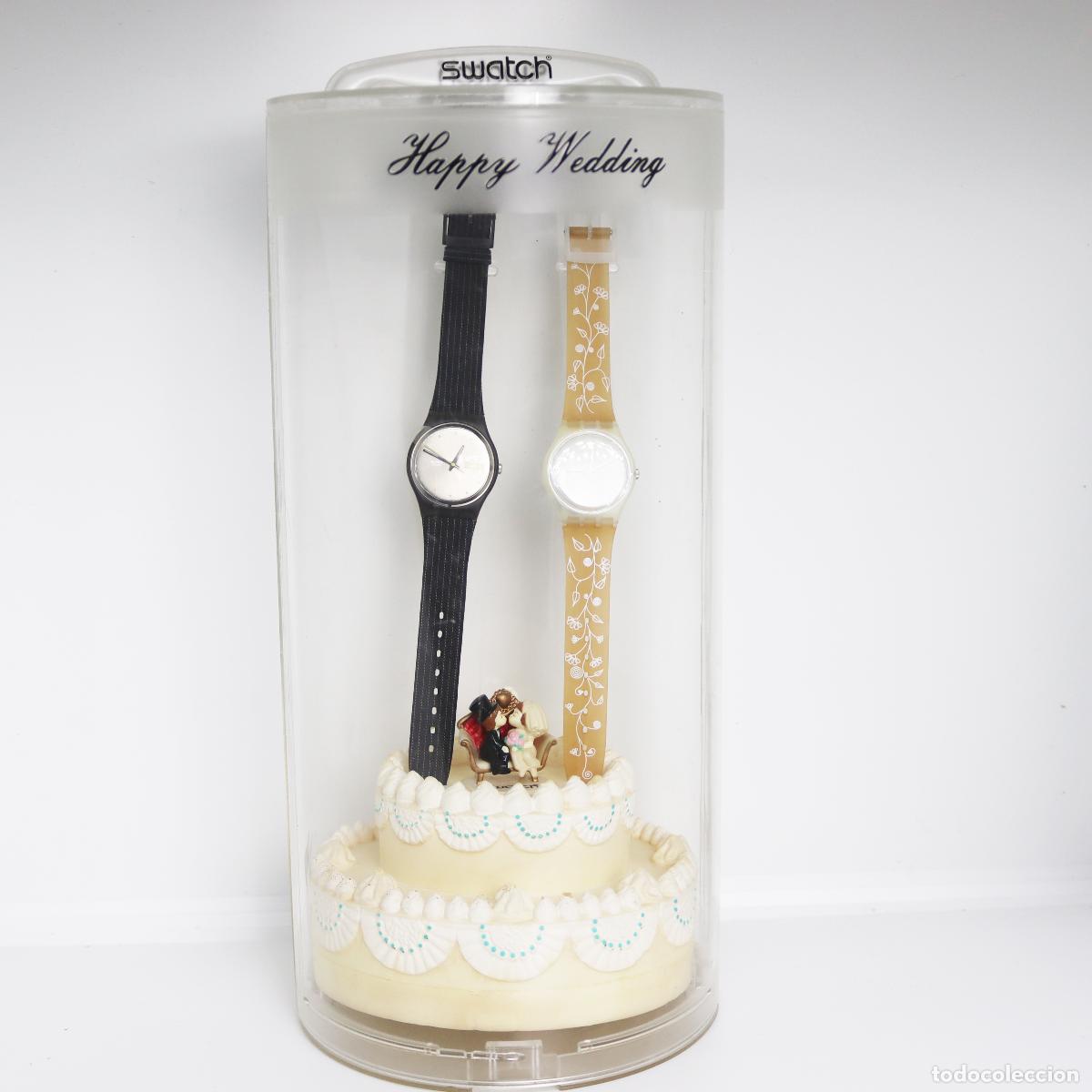 Rel&oacute;gios - Swatch: 2001 - SWATCH THE CLUB - HAPPY WEDDING - modelo GZS05
