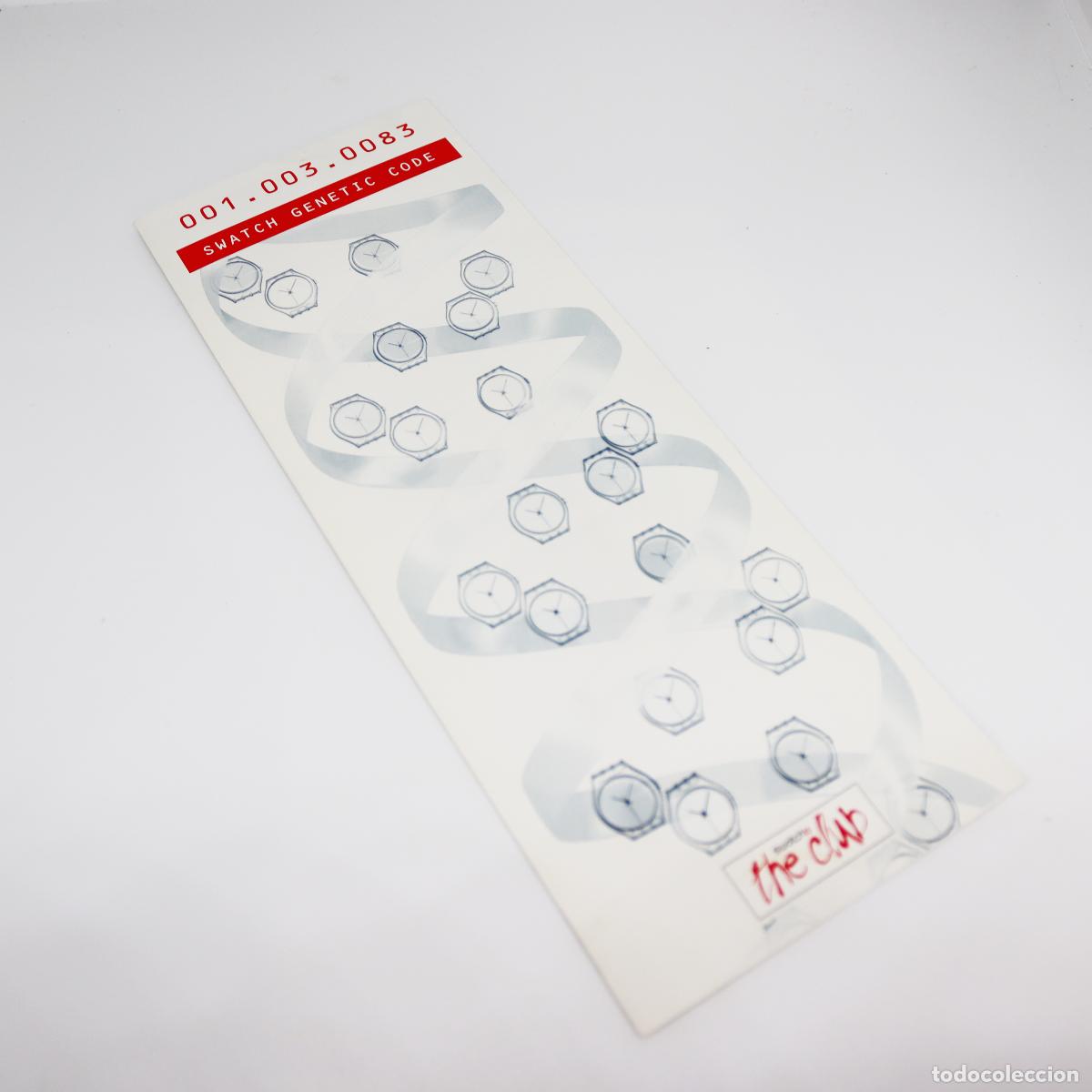 Relojes - Swatch: 2000 - SWATCH THE CLUB - RED BOX (GENETIC CODE) - modelo GZ164PACK3 - Foto 12
