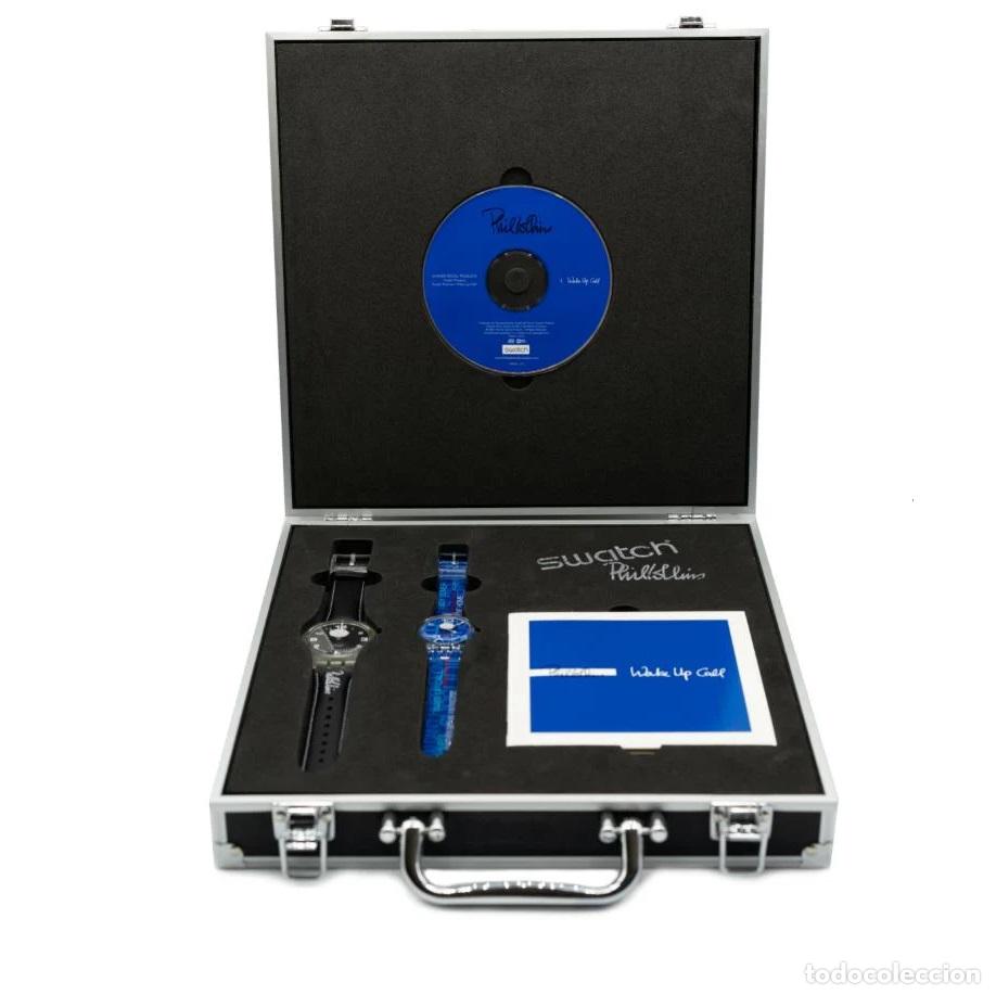 Rel&oacute;gios - Swatch: 2003 - SWATCH THE CLUB - PHIL COLLINS - modelo GZ180PACK