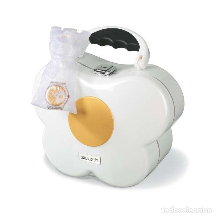 Rel&oacute;gios - Swatch: 2004 - SWATCH THE CLUB - 5 PETAL JOY - modelo GE406