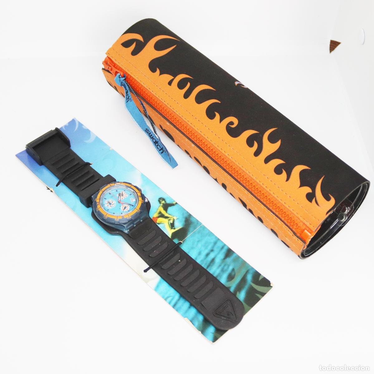 Rel&oacute;gios - Swatch: 1994 - SWATCH VINTAGE - TRACKING - modelo SBN400