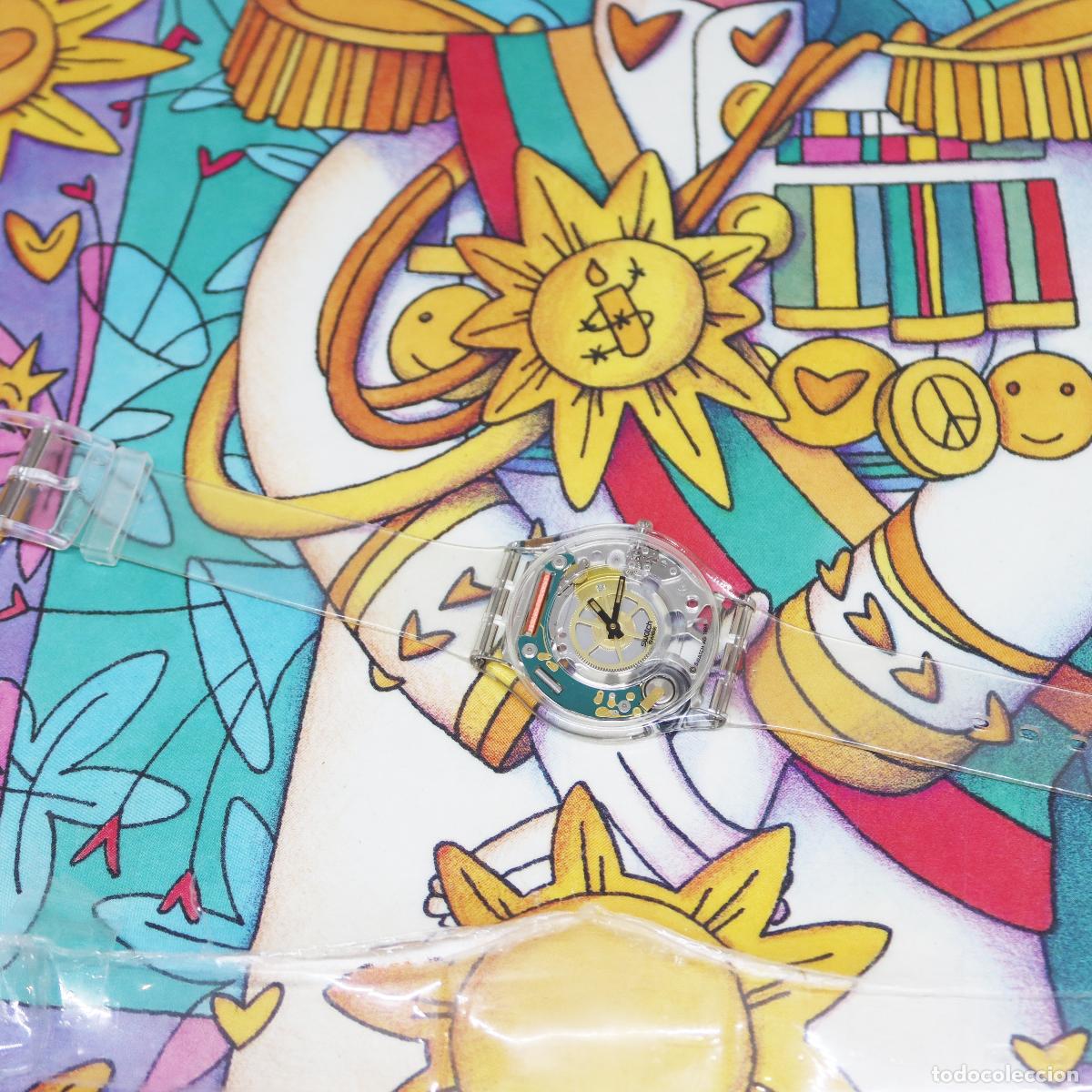 Rel&oacute;gios - Swatch: 1198 - SWATCH THE CLUB - JELLY SKIN - modelo SFK100