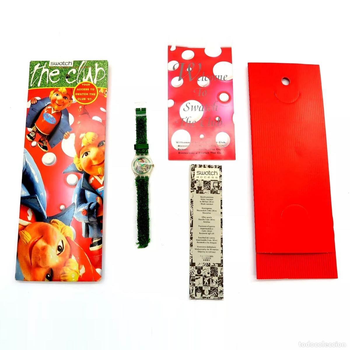 Rel&oacute;gios - Swatch: 1997 - SWATCH THE CLUB - GARDEN - modelo SKZ103