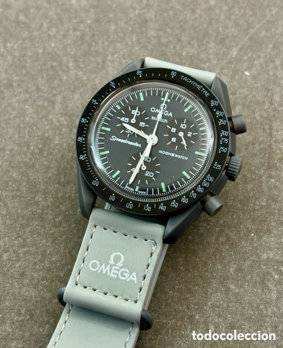 Relojes - Swatch: Reloj Omega x Swatch speedmaster Mission to Mercury de la colecci&oacute;n Bioceramic MoonSwatch