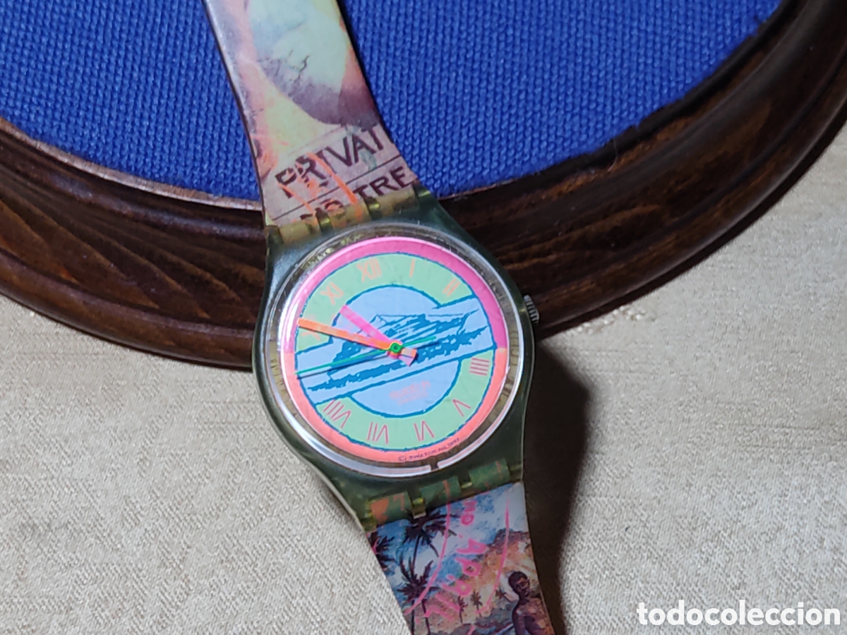 Relojes - Swatch: Reloj Swatch Vintage - 1993,funcionando - Foto 10