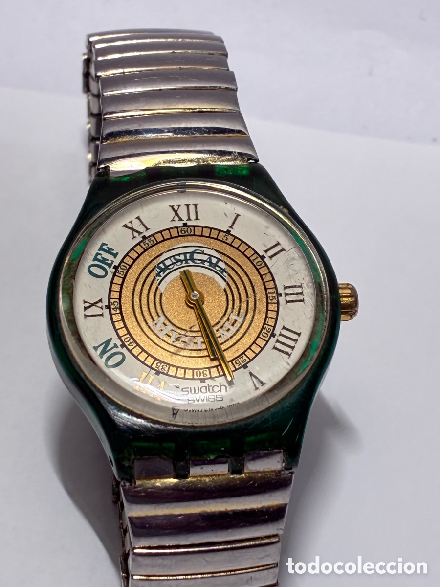 Relojes - Swatch: Reloj Swatch Originals Musicall SLG100 Martingala, Reloj Swatch Vintage