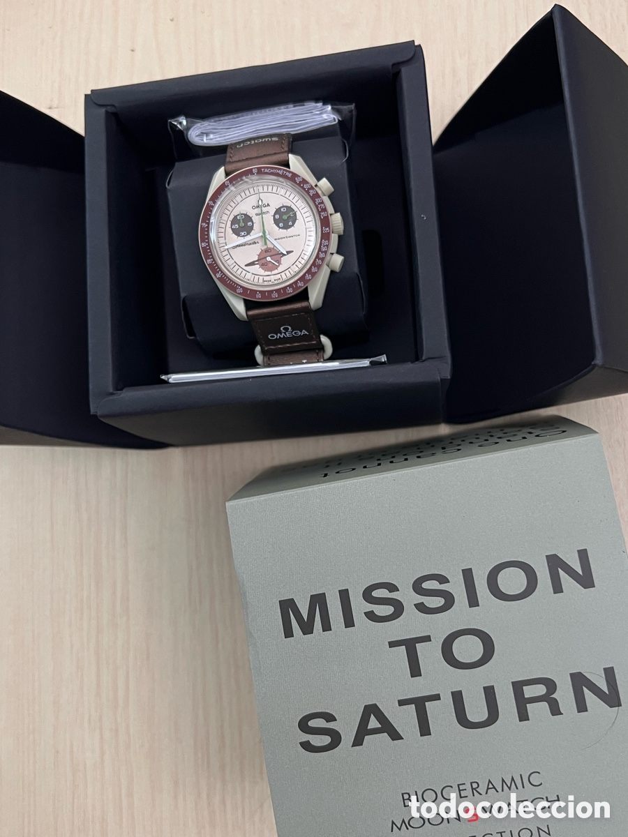 Relojes - Swatch: Reloj SWATCH X OMEGA MOINSWATCH MISSION TO SATURN