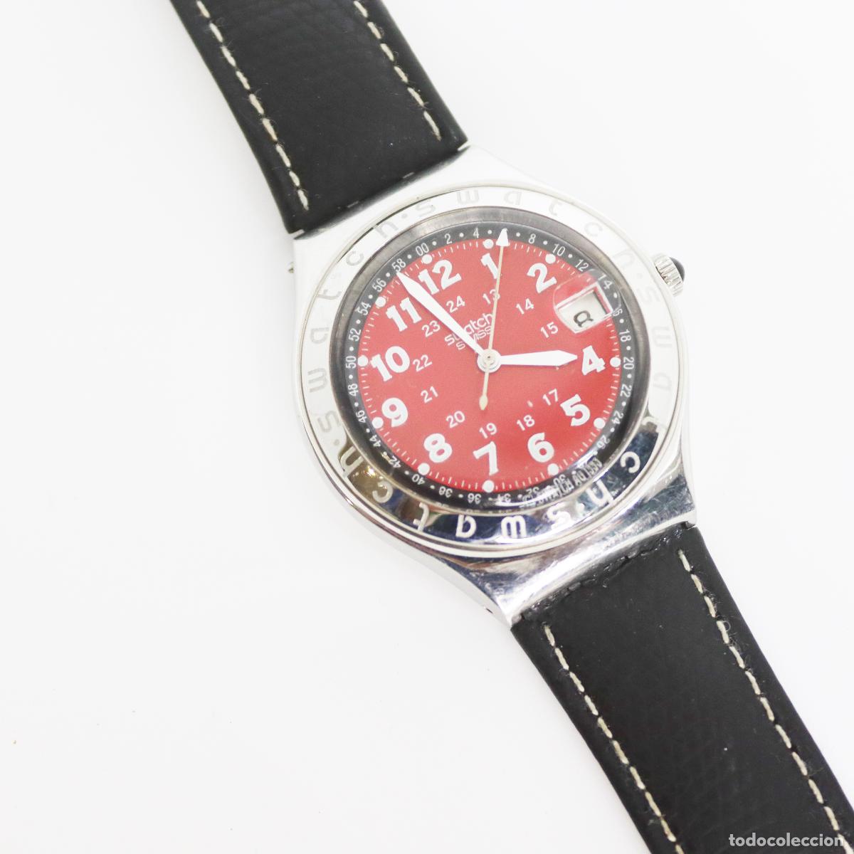 Relojes - Swatch: 1997 - SWATCH IRONY - HAPPY JOE RED - modelo YGS408C - Foto 3