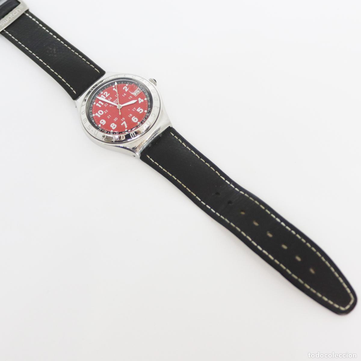 Relojes - Swatch: 1997 - SWATCH IRONY - HAPPY JOE RED - modelo YGS408C - Foto 9