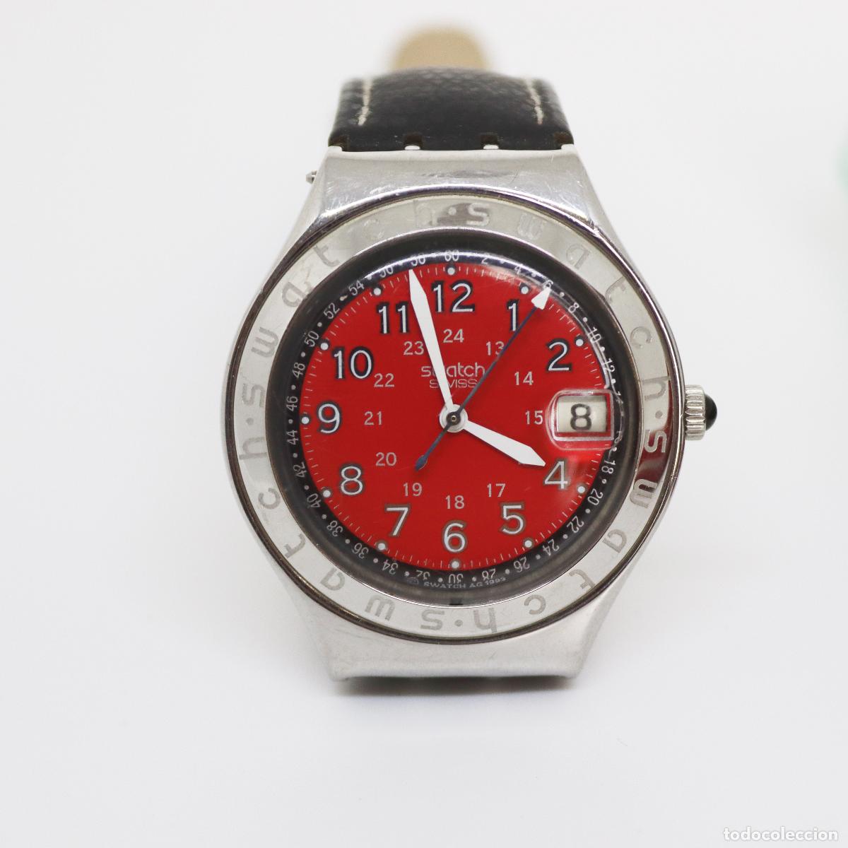 Relojes - Swatch: 1997 - SWATCH IRONY - HAPPY JOE RED - modelo YGS408C - Foto 12