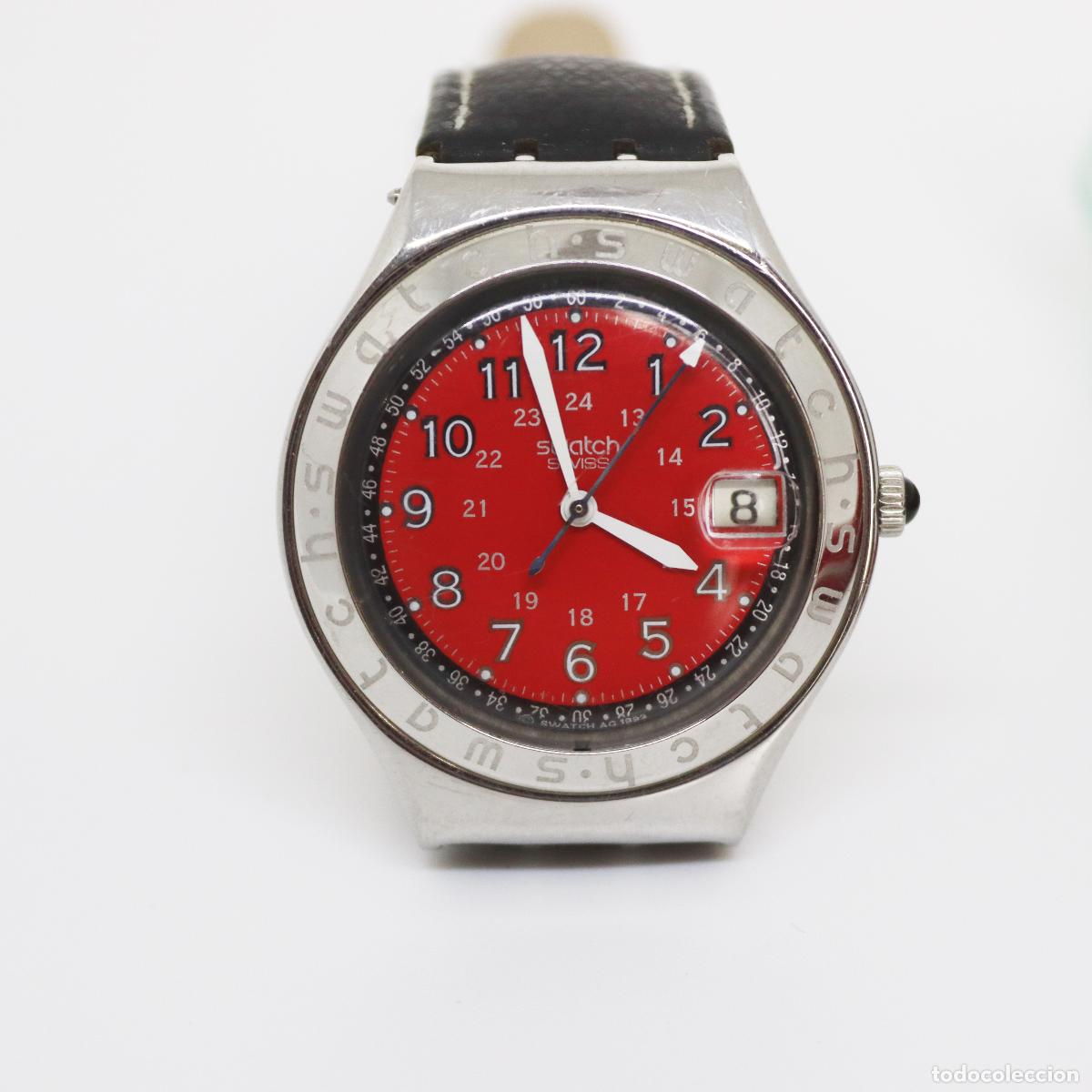 Relojes - Swatch: 1997 - SWATCH IRONY - HAPPY JOE RED - modelo YGS408C - Foto 13