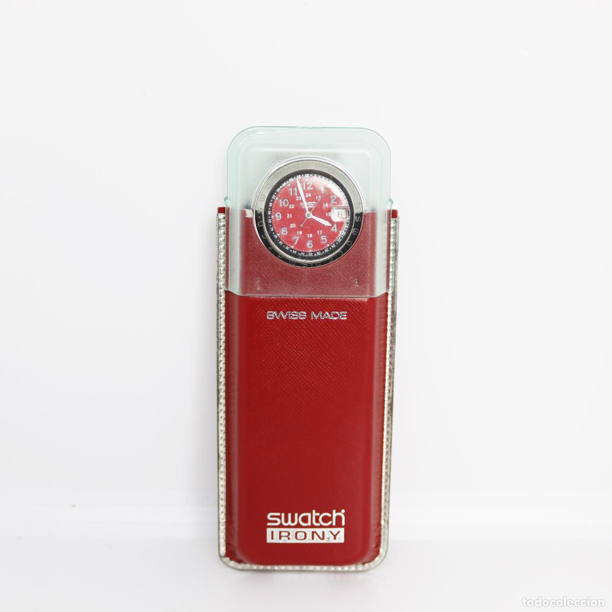 Relojes - Swatch: 1997 - SWATCH IRONY - HAPPY JOE RED - modelo YGS408C - Foto 16