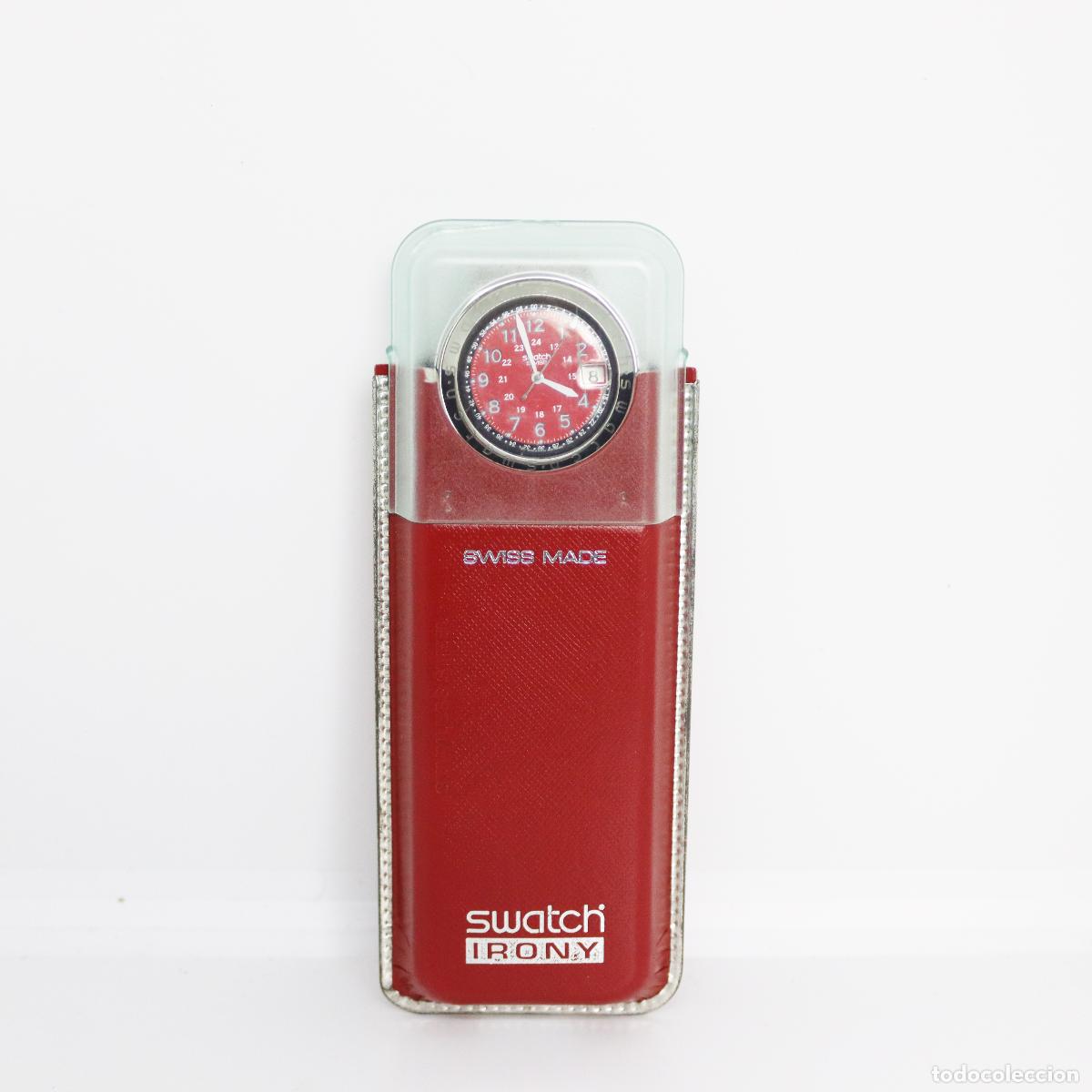 Relojes - Swatch: 1997 - SWATCH IRONY - HAPPY JOE RED - modelo YGS408C - Foto 17