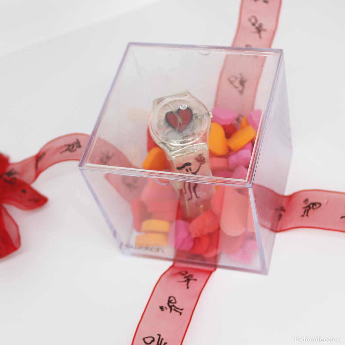 Relojes - Swatch: 2002 - SWATCH THE CLUB - CUPIDS BOW - modelo GK371 - Foto 7