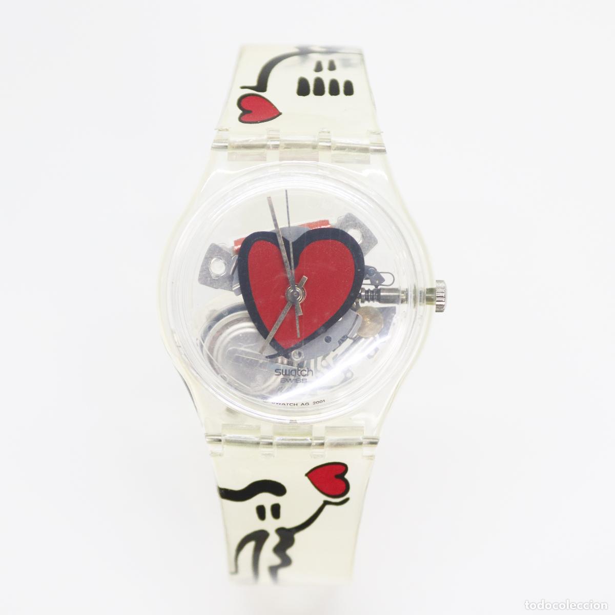 Relojes - Swatch: 2002 - SWATCH THE CLUB - CUPIDS BOW - modelo GK371 - Foto 10