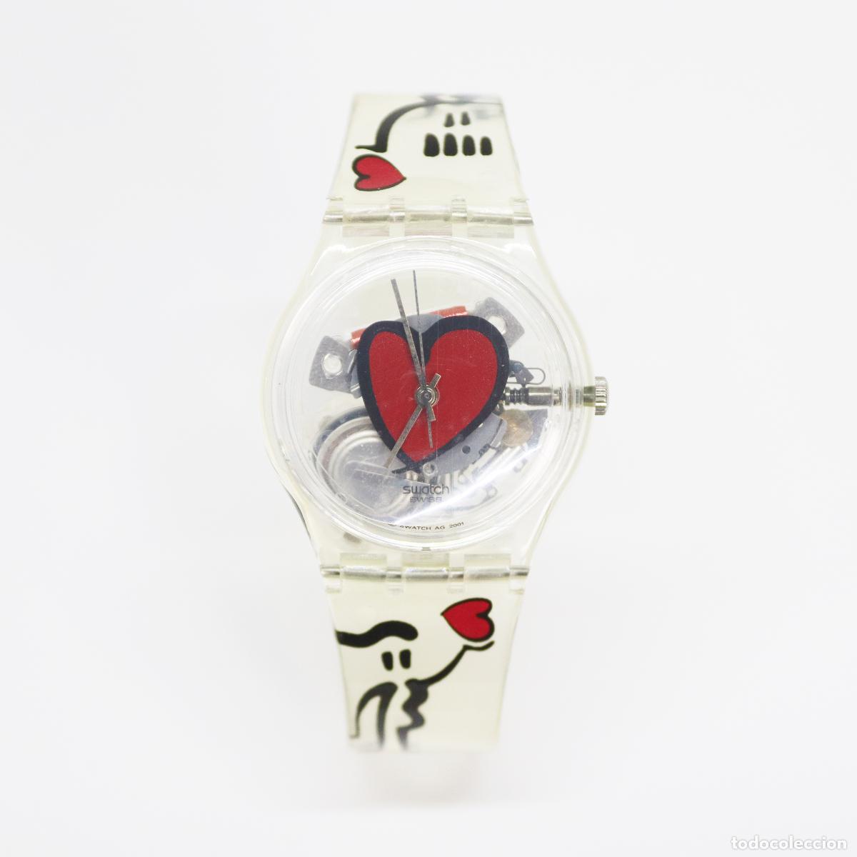 Relojes - Swatch: 2002 - SWATCH THE CLUB - CUPIDS BOW - modelo GK371 - Foto 11