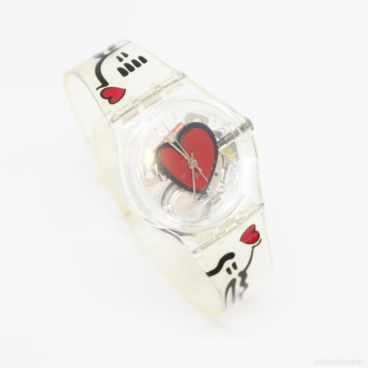 Relojes - Swatch: 2002 - SWATCH THE CLUB - CUPIDS BOW - modelo GK371 - Foto 12