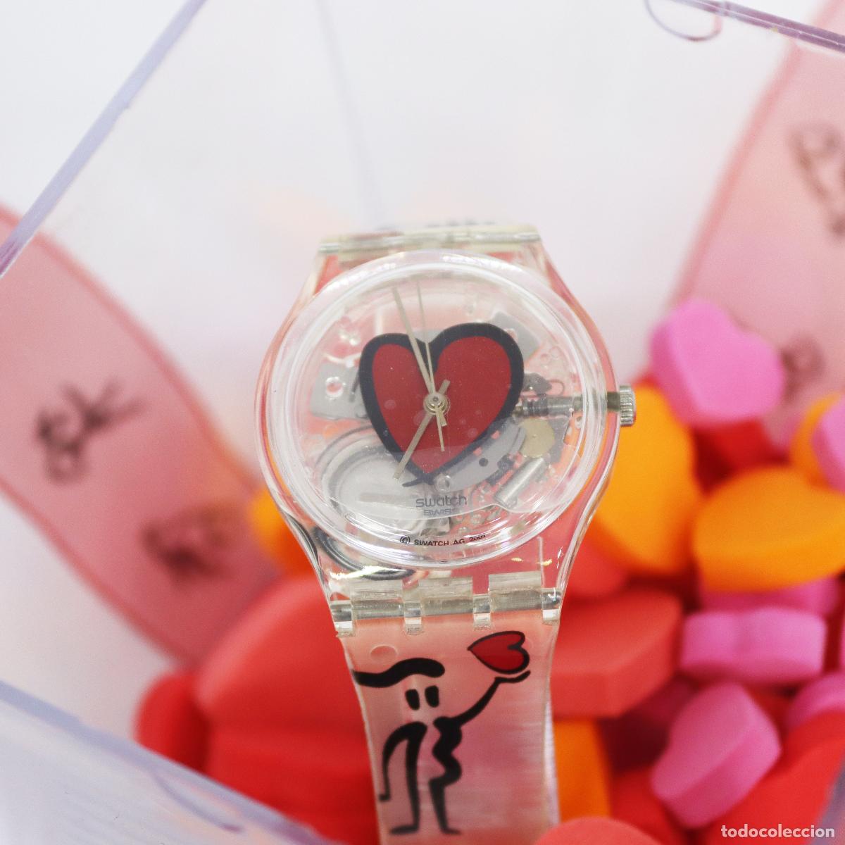 Relojes - Swatch: 2002 - SWATCH THE CLUB - CUPIDS BOW - modelo GK371 - Foto 1