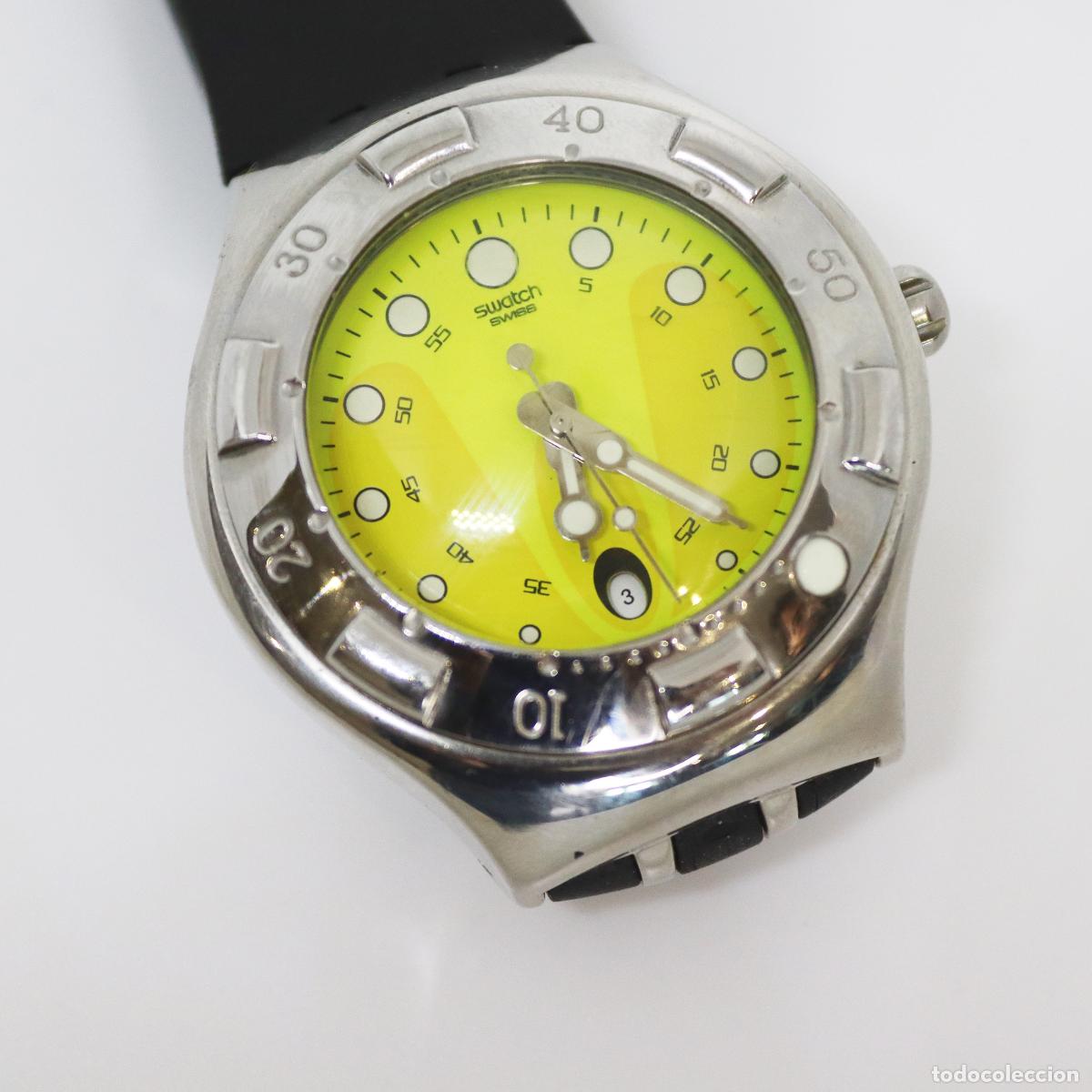 Relojes - Swatch: 1998 - SWATCH IRONY - SCUBA 200 - modelo YDS404 - Foto 4
