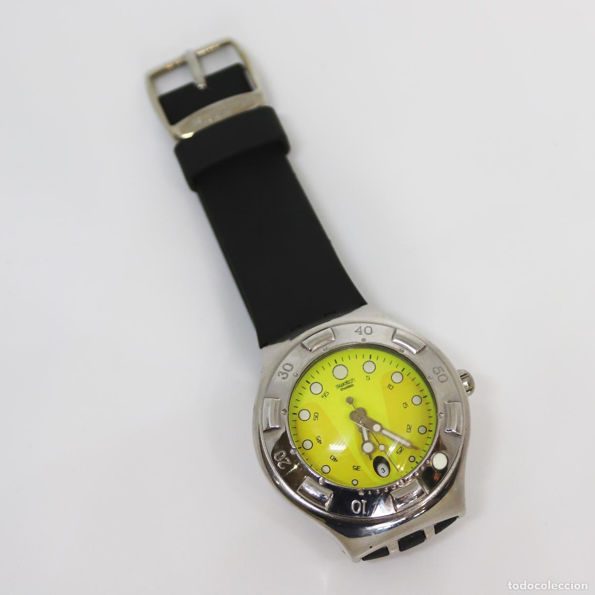 Relojes - Swatch: 1998 - SWATCH IRONY - SCUBA 200 - modelo YDS404 - Foto 6