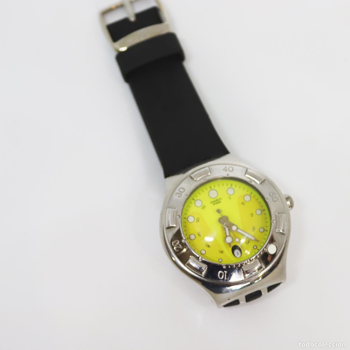 Relojes - Swatch: 1998 - SWATCH IRONY - SCUBA 200 - modelo YDS404 - Foto 7