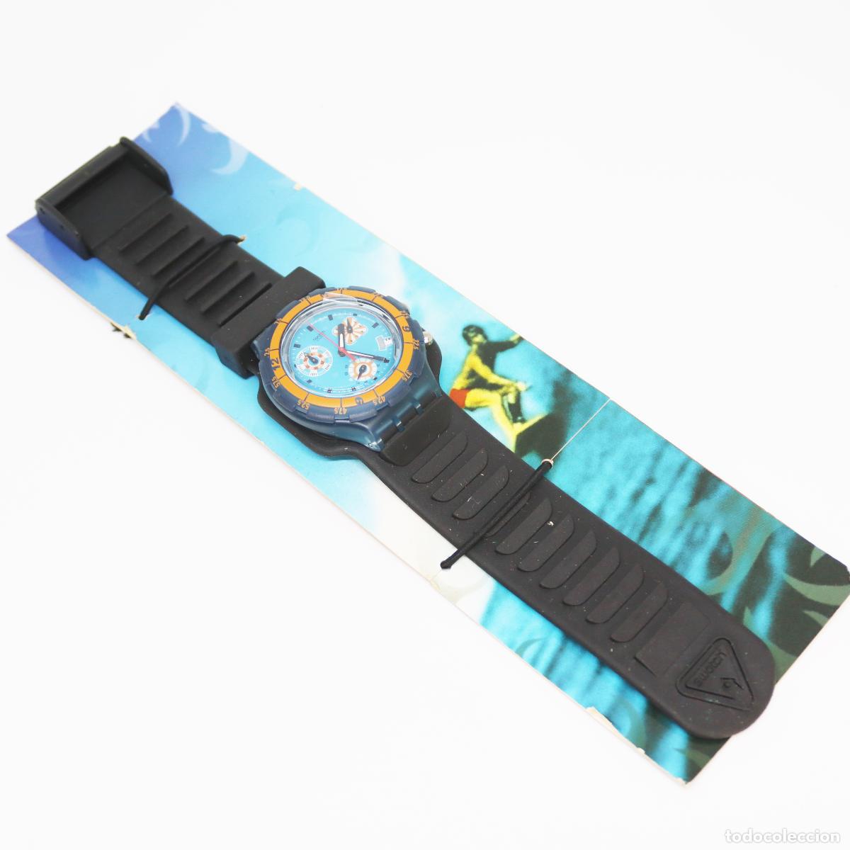 Relojes - Swatch: 1994 - SWATCH VINTAGE - TRACKING - modelo SBN400 - Foto 7