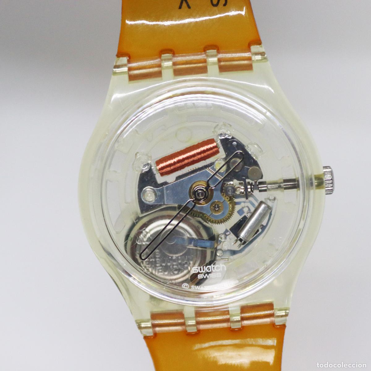 Relojes - Swatch: 2000 - SWATCH THE CLUB - RED BOX (GENETIC CODE) - modelo GZ164PACK3 - Foto 14