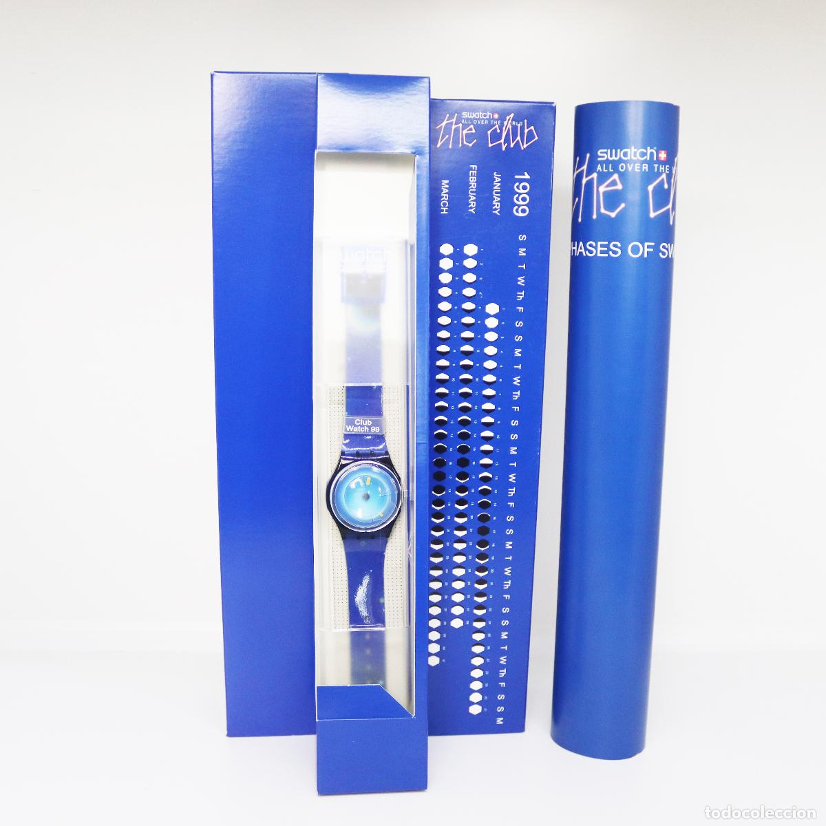 Relojes - Swatch: 1999 - SWATCH THE CLUB - SPACE DREAMS - modelo GZ160
