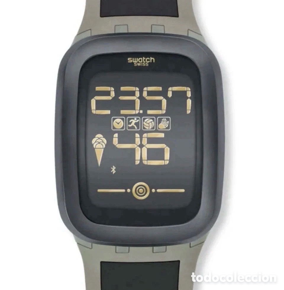 Uhren - Swatch: Reloj Swatch T&aacute;ctil SUVT100 Earth Zero Bater&iacute;a nueva Swiss Made.