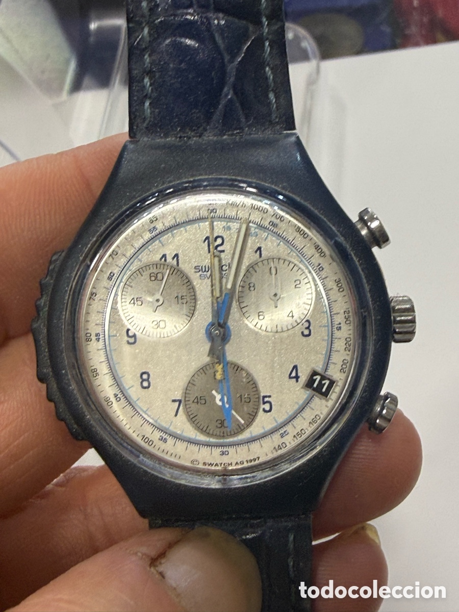 Relojes - Swatch: Reloj despertador Swatch, funcionando - Foto 5