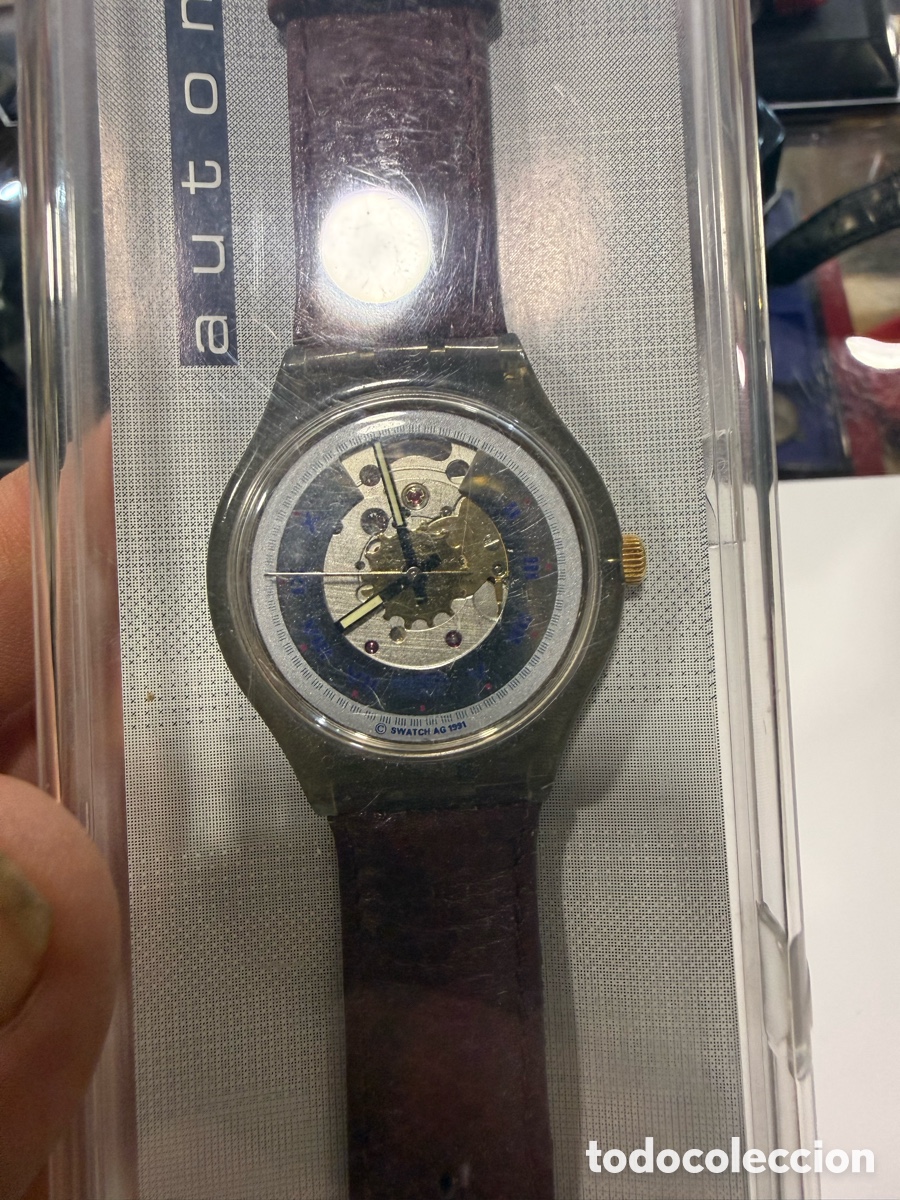 Relojes - Swatch: Reloj autom&aacute;tico Swatch, funcionando - Foto 3