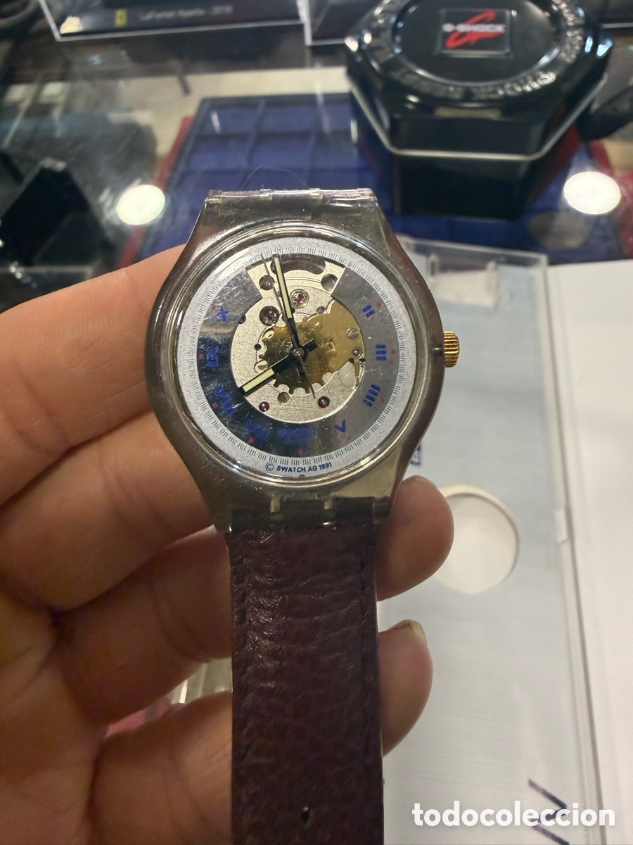 Relojes - Swatch: Reloj autom&aacute;tico Swatch, funcionando - Foto 4