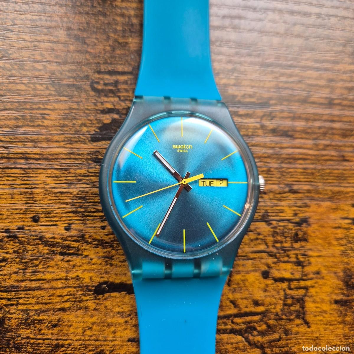 Relojes - Swatch: Reloj de pulsera SWATCH TURQUOISE REBEL