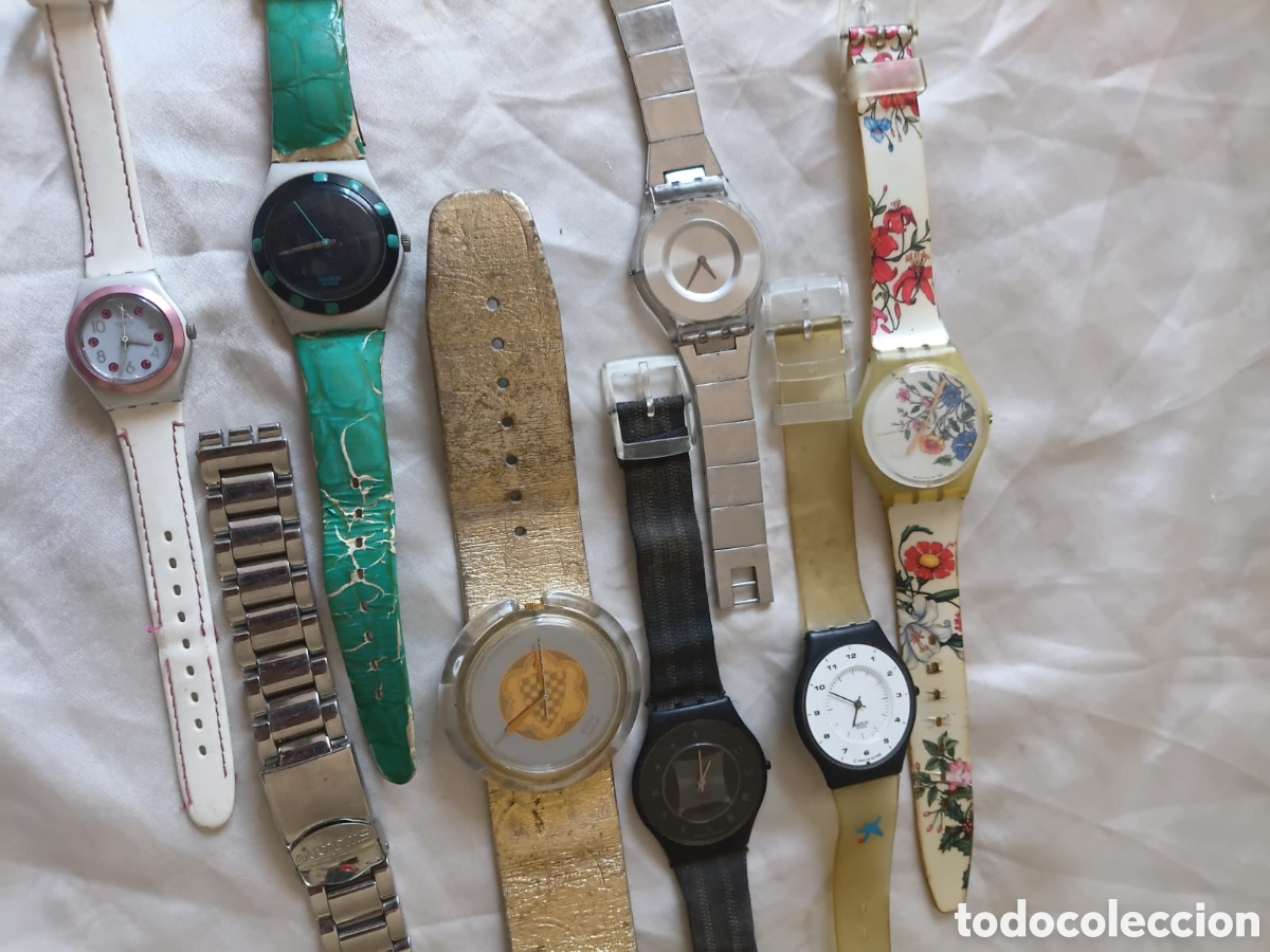 Relojes - Swatch: Lot 7 relojes swatch