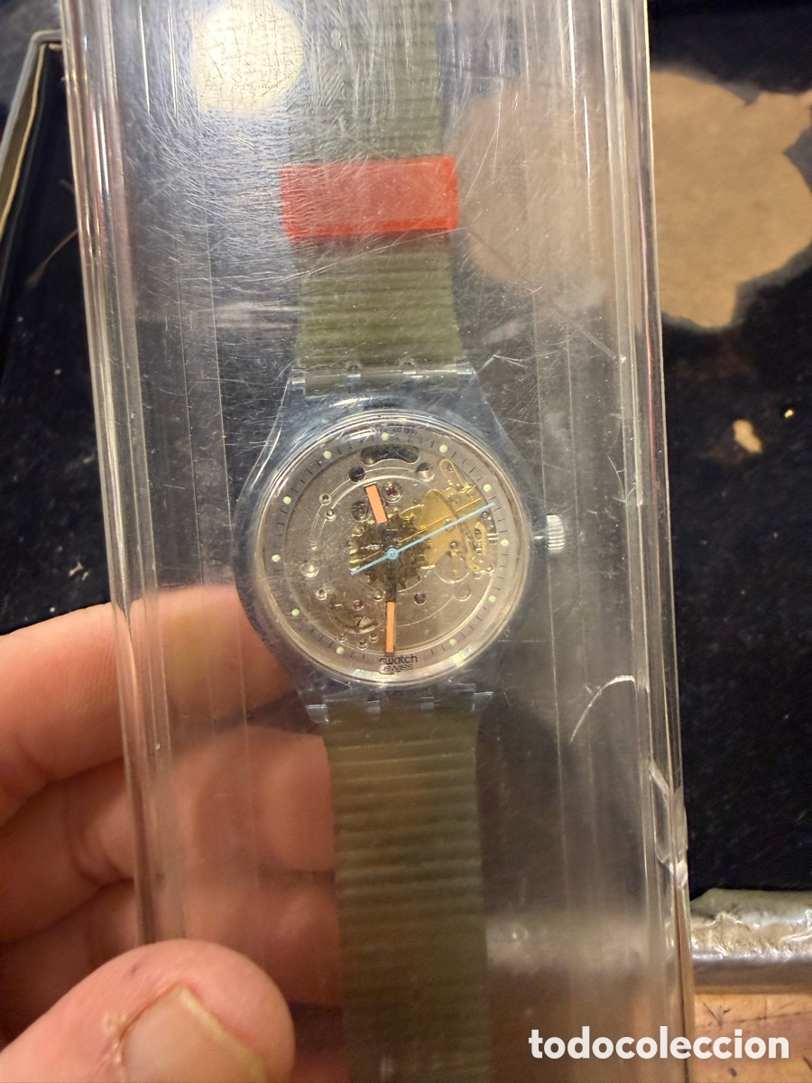 Relojes - Swatch: Reloj autom&aacute;tico swatch, funcionando - Foto 2