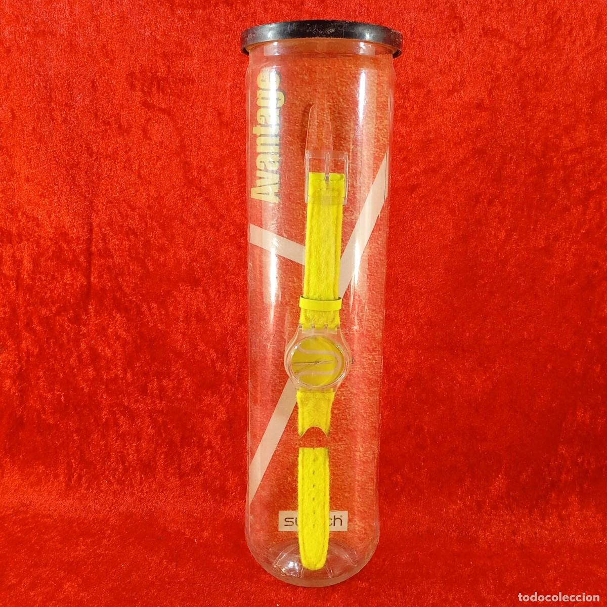 Relojes - Swatch: RELOJ SWATCH - AVABTAGE GK277 - 1998 - EN CAJA ORIGINAL - TENNIS - PELOTA DE TENIS - VINTAGE / 248