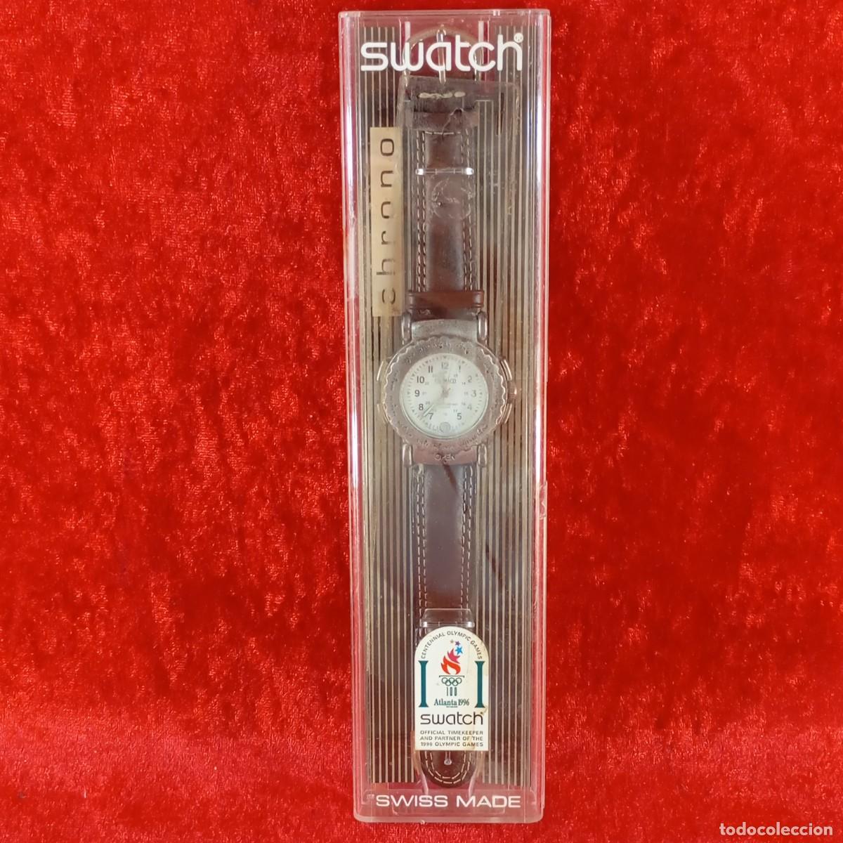 Relojes - Swatch: RELOJ SWATCH - ATLANTA 1996 - CENTENNIAL OLYMPIC GAMES - JUEGOS OLIMPICOS - VINTAGE / 255