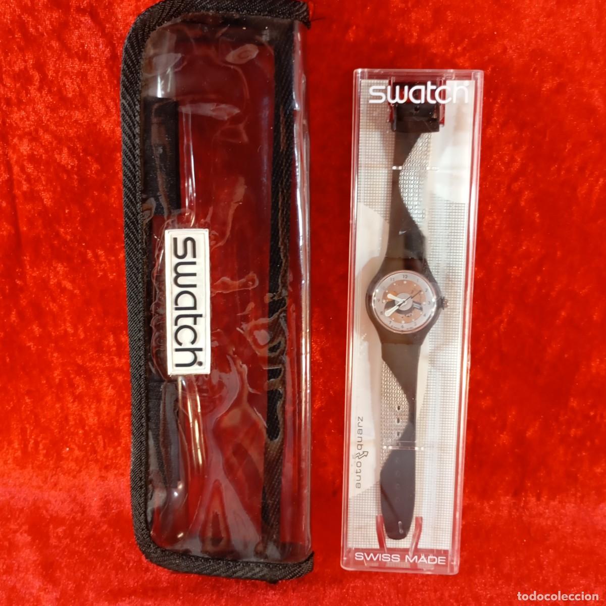 Relojes - Swatch: RELOJ SWATCH - AUTOMATIC AUTOQUARTZ - GENERATOR BLACK - STZ100C 1998 - WRIST WATCH - VINTAGE / 266