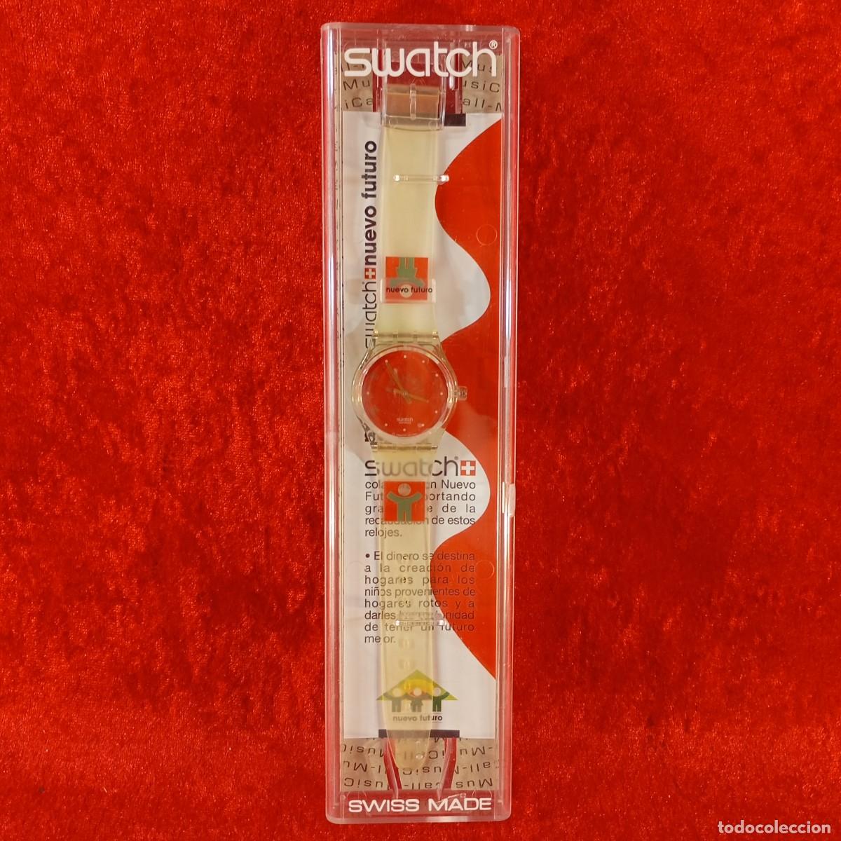 Relojes - Swatch: RELOJ SWATCH - PRYECTO NUEVO FUTURO - RELOJ SOLIDARIO - RAR&Iacute;SIMO - EDICION LIMITADA - VINTAGE / 267