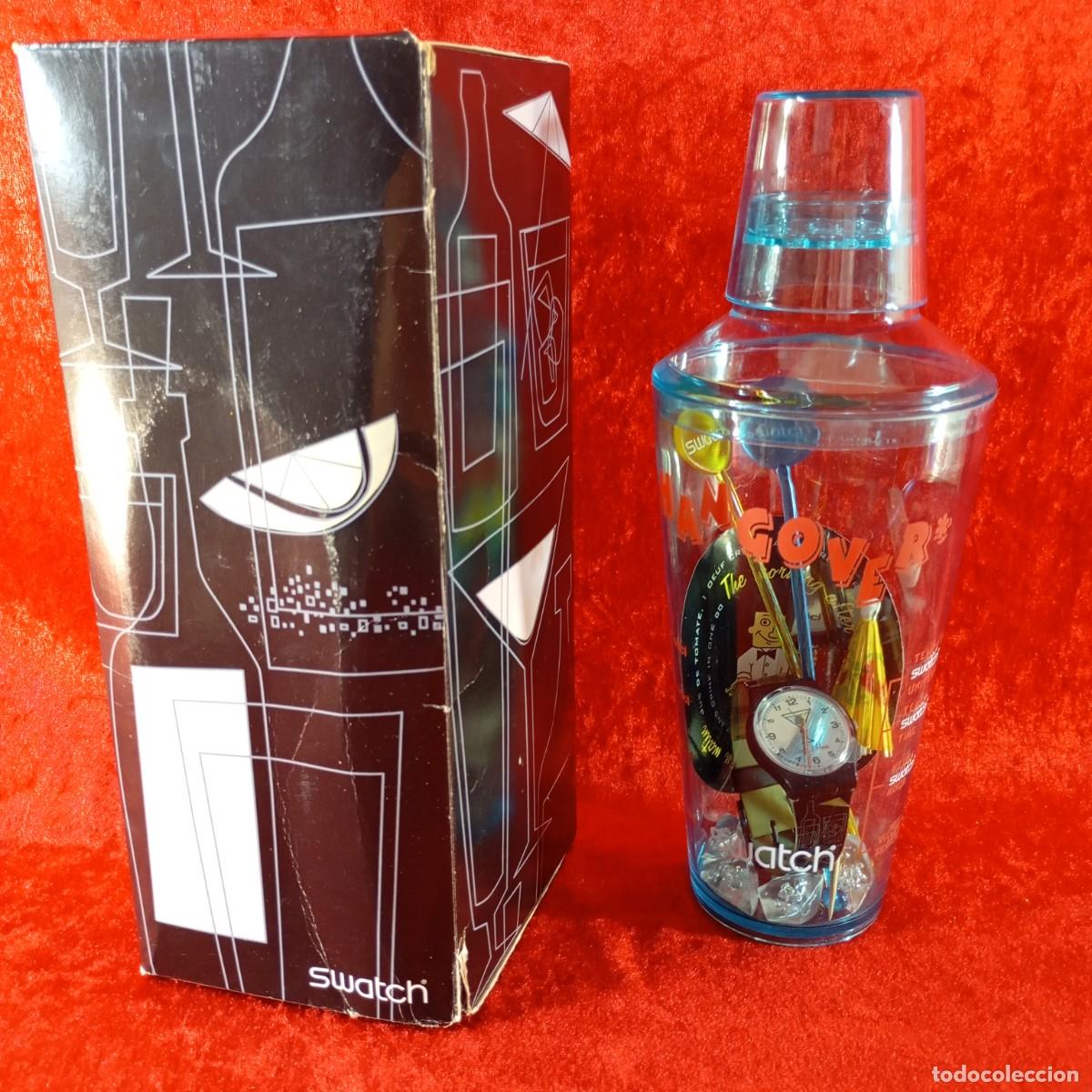 Relojes - Swatch: RELOJ SWATCH - HANGOVER - 2000 - GB196 - MARTINI SHAKE - COC - RARO EN CAJA ORIGINAL - VINTAGE / 274