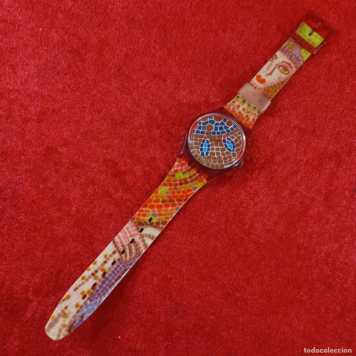 Relojes - Swatch: RELOJ SWATCH - 1990 - RAVENNA - MOSAICO - BEATRICE SANTICCIOLLI - GR107 - VINTAGE / 280