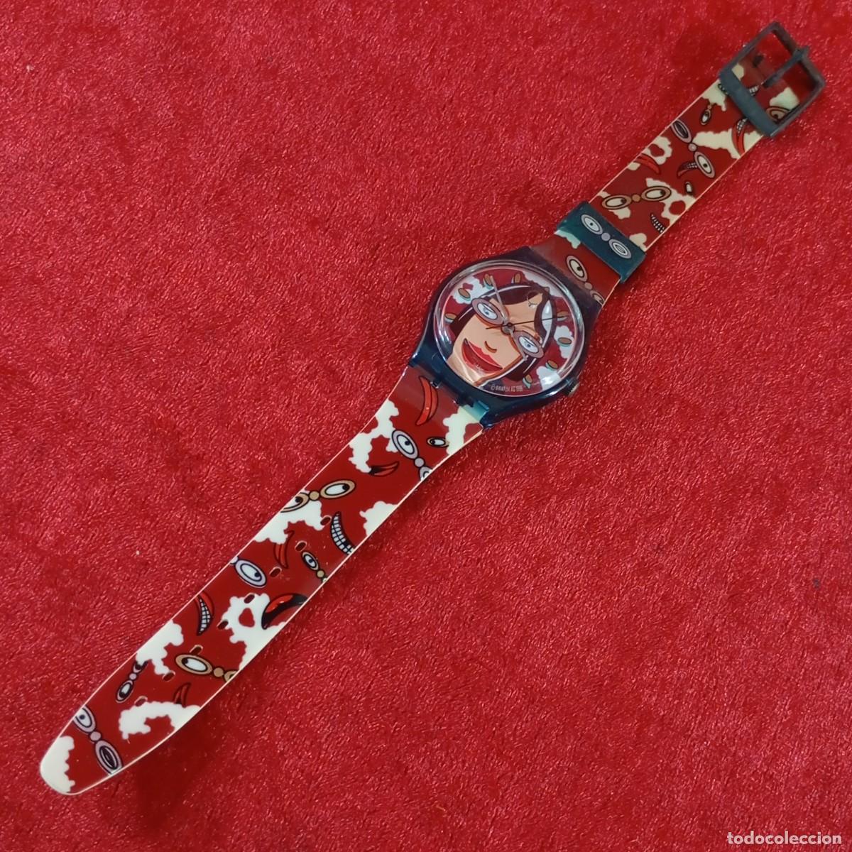 Relojes - Swatch: RELOJ SWATCH - SMILLA - 1996 - GZ701 - S. PIOVANO - VINTAGE / 281
