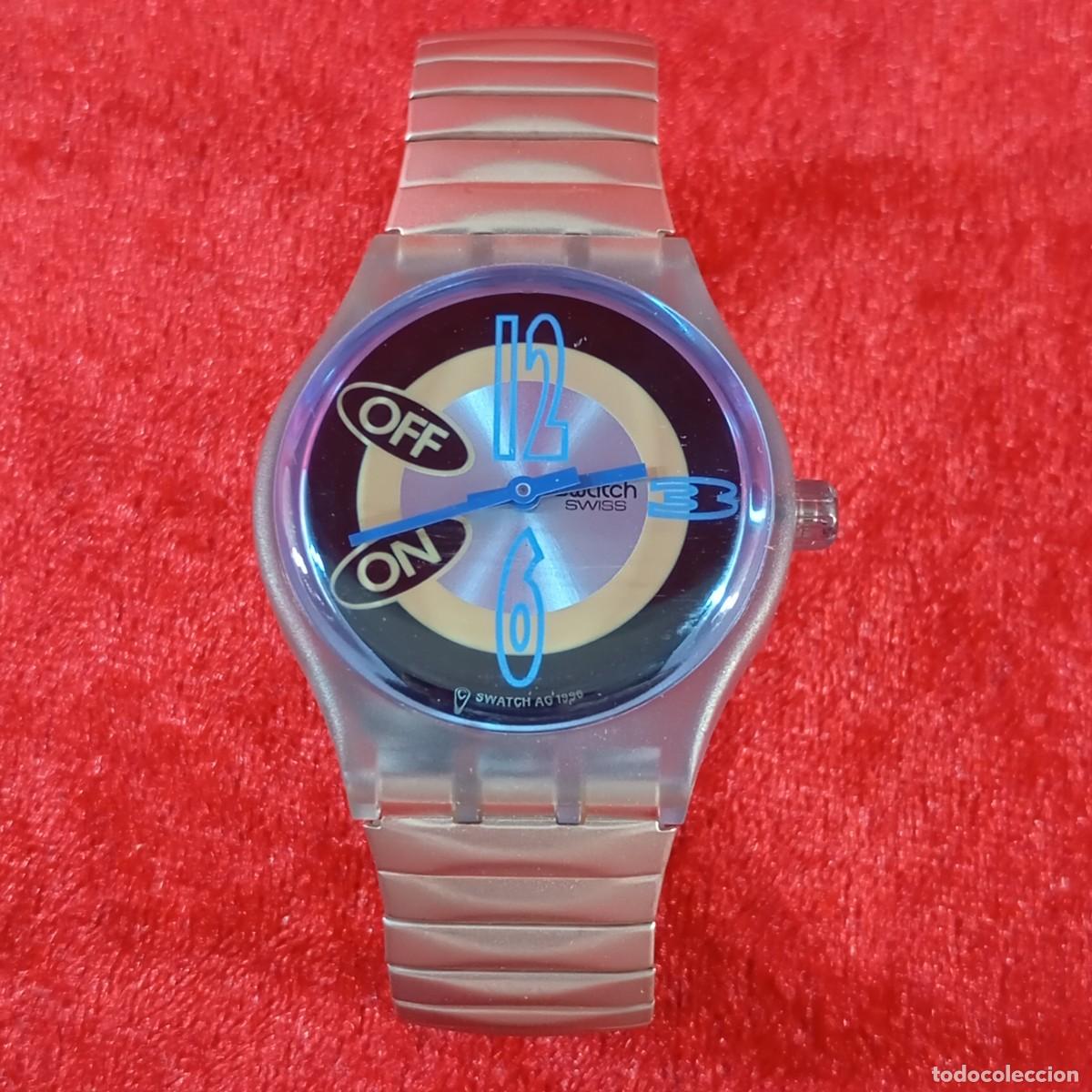 Relojes - Swatch: RELOJ SWATCH - MUSICALL MUSIC RACE - SLN106 - 1997 - ON OFF - VINTAGE / 289