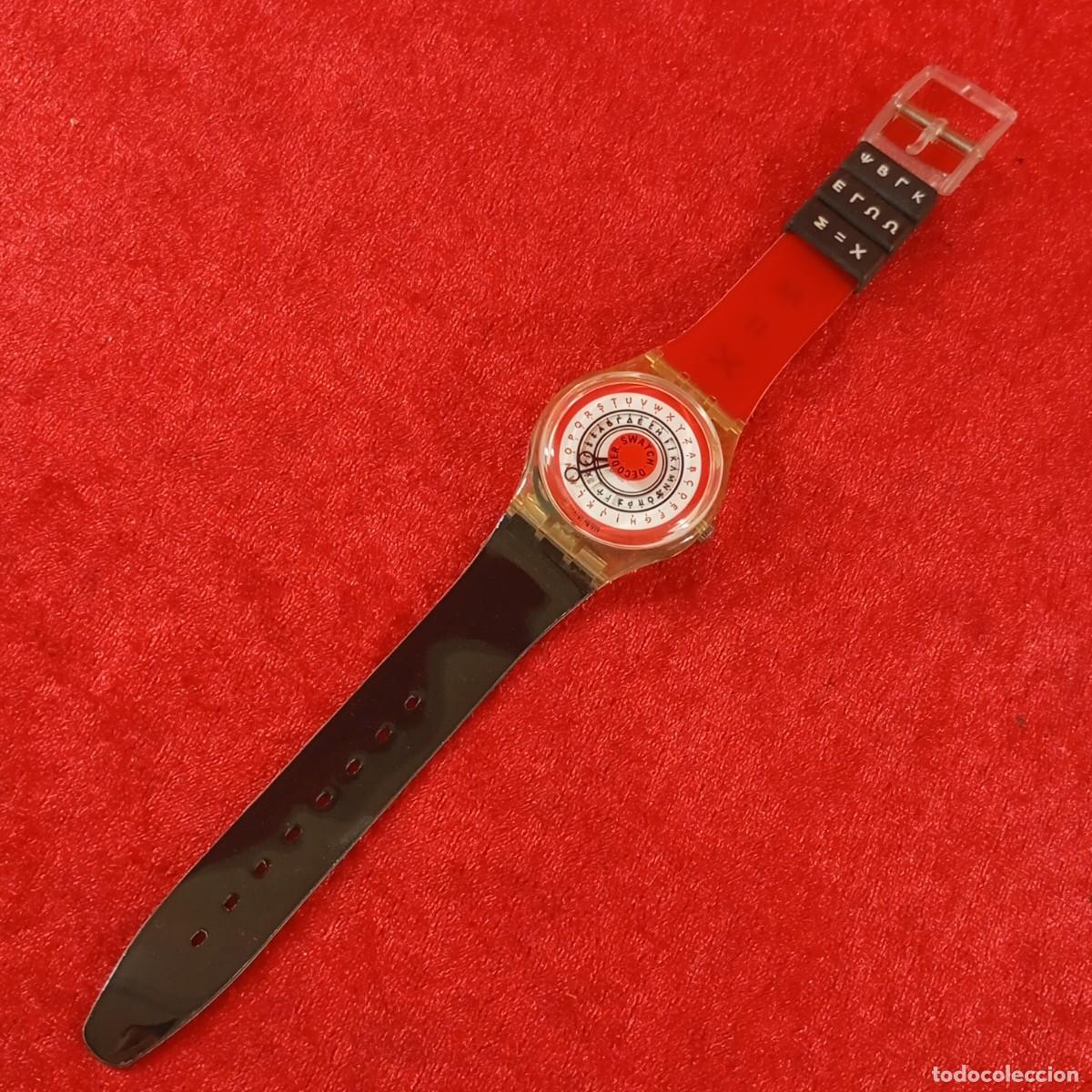 Relojes - Swatch: RELOJ SWATCH - FIND THE CODE - GK720 - CHIP KIDD - 1997 - VINTAGE / 294