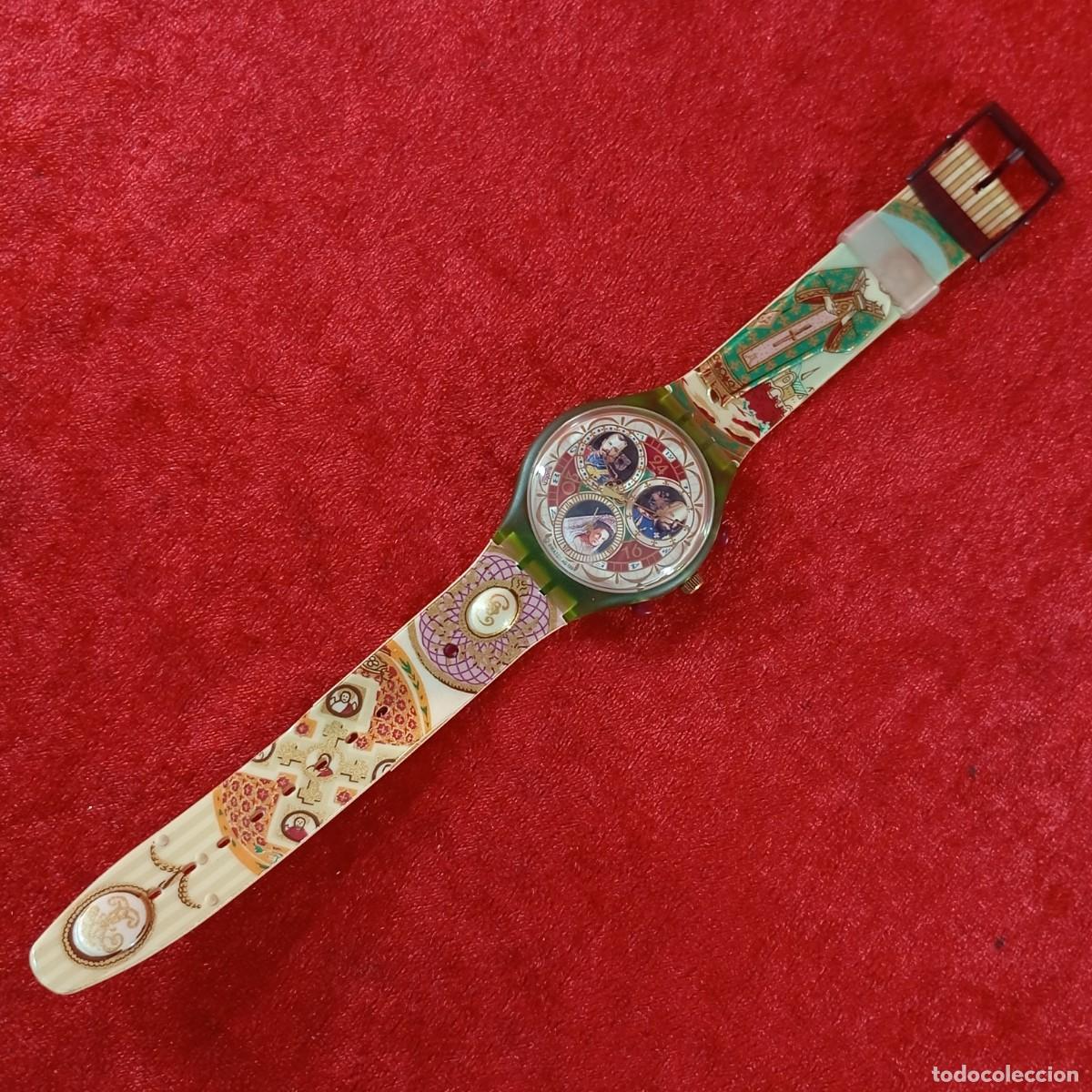 Relojes - Swatch: RELOJ SWATCH - RUSSIAN TREASURY - SCG107 - 1995 - RUSSIAN TSARS - TSARES RUSOS - VINTAGE / 315